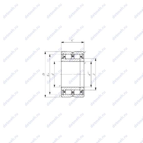 Подшипник TRU 355630 чертеж