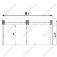 Чертеж подшипника КК95X103X40