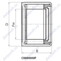 Чертеж подшипника CH385037PП