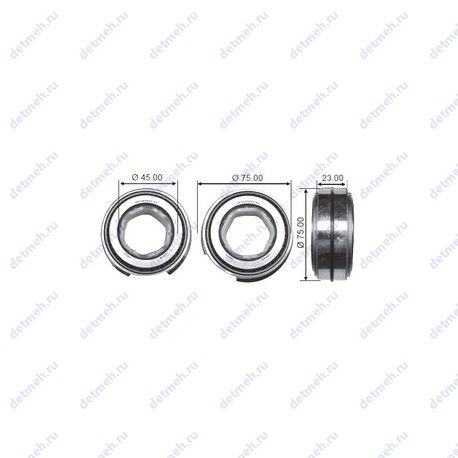 Подшипник 46T090803 чертеж