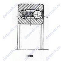 Чертеж подшипника 1512