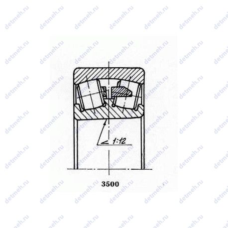 Подшипник 30-113524 чертеж