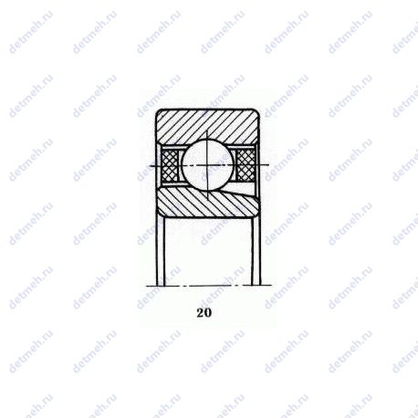 Подшипник 35-600311 Р1 чертеж