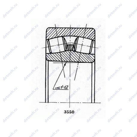 Подшипник 36-153518 чертеж