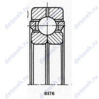 Чертеж подшипника 4А-276214 БТ2