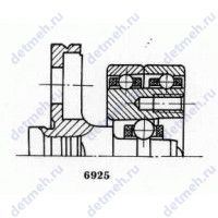 Чертеж подшипника 4-300095 К3