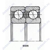 Чертеж подшипника 4-436204 Е5