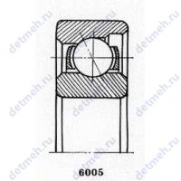 Чертеж подшипника 4 6023 ЮУТ