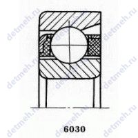 Чертеж подшипника 5-1036095 Ю10Т