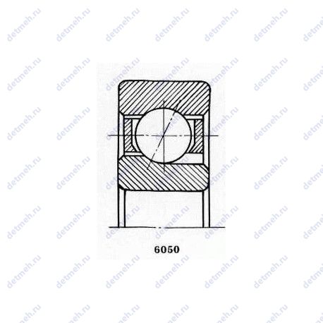 Подшипник 5-36207 КЕ чертеж