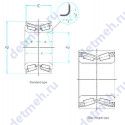 Чертеж подшипника 4T-CR1-0787LLCS9#03