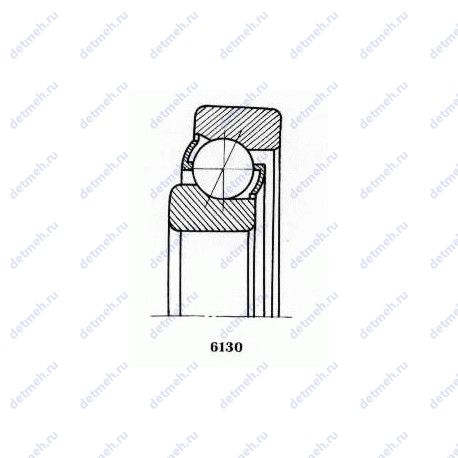 Подшипник 6-26202 чертеж