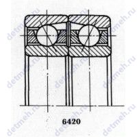 Чертеж подшипника 6-346209 АЕ