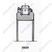 Чертеж подшипника 7502724