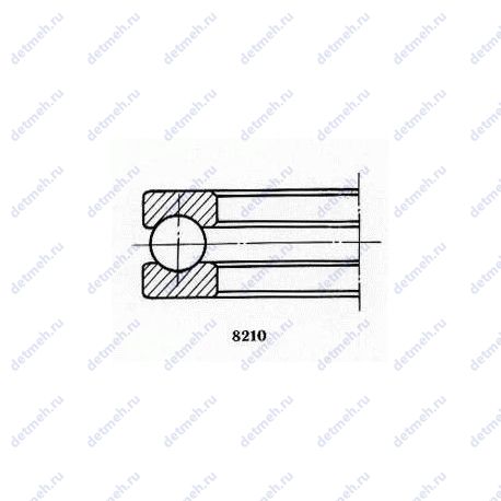 Подшипник 887/1315 Т1 чертеж
