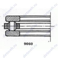 Чертеж подшипника 9240