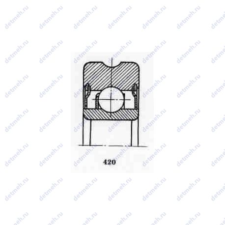 Подшипник 170024 чертеж