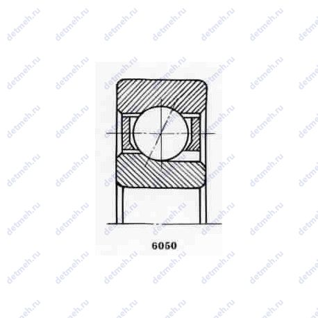 Подшипник 2-36102 КЕШ3 чертеж