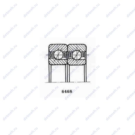 Подшипник 2-436109 КЕ чертеж