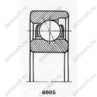 Чертеж подшипника 2 6026 Е1