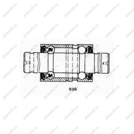Подшипник 4-330700 Е2С21 чертеж