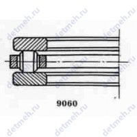 Чертеж подшипника 4 9109