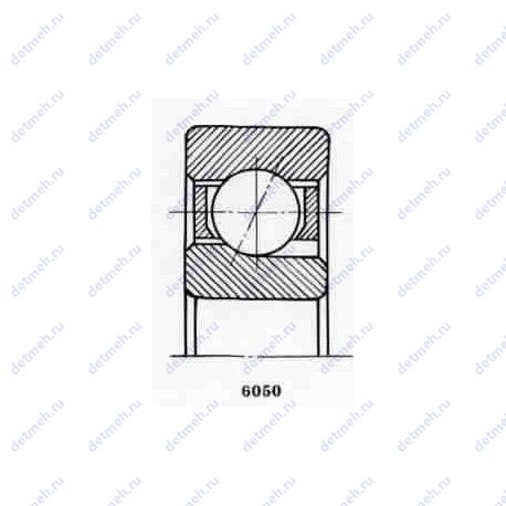 Подшипник 5-36204 КЕШ2 чертеж