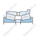 Чертеж подшипника BTH-0018B