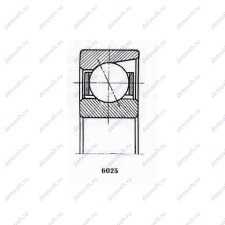 Подшипник 6074 чертеж
