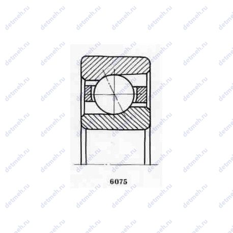 Подшипник 6-26204 чертеж