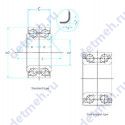 Чертеж подшипника DAC358047BW2RS