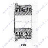 Чертеж подшипника 832901 Г