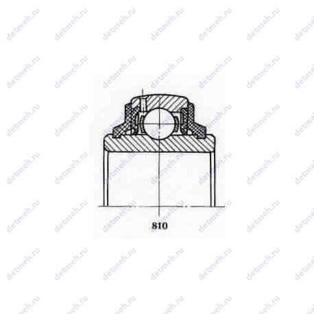 Подшипник 890208 С17 чертеж