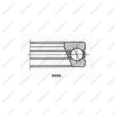 Подшипник 9218405 Е чертеж