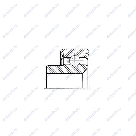 Подшипник 6-520907 Е4С17 чертеж