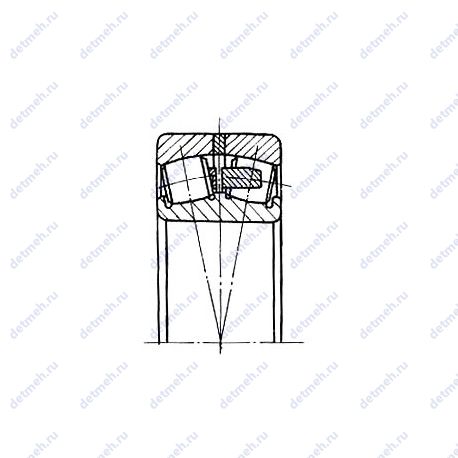 Подшипник 20631/670 Г чертеж