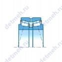 Чертеж подшипника M249749/M249710D+A