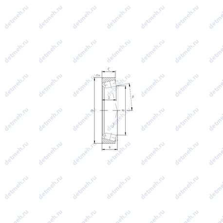 Подшипник PLC63-1 чертеж