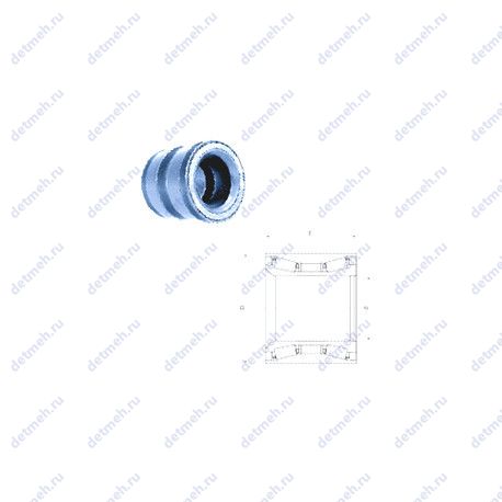 Подшипник PW781300090CSHD чертеж