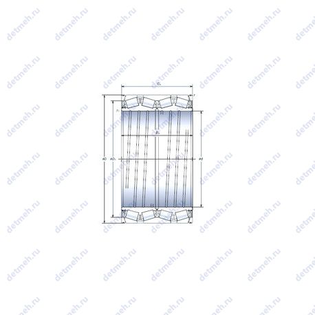 Подшипник STF170KVS2401Eg чертеж