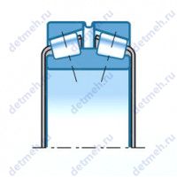 Чертеж подшипника T-M249748D/M249710+A