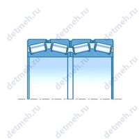 Чертеж подшипника T-M249748D/M249710/M249710D