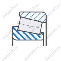 Чертеж подшипника Y75EC43575S02H206