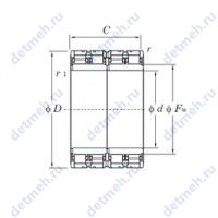 Чертеж подшипника 180FC123870A