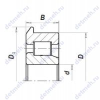 Чертеж подшипника BC1B326120/HB1