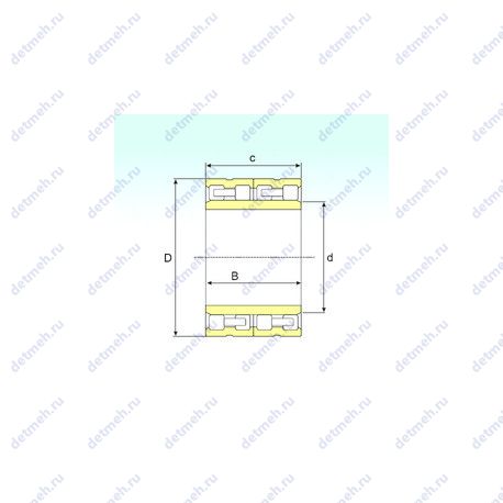Подшипник FC 5274220A чертеж