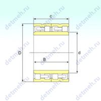 Чертеж подшипника FC 5274220A