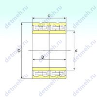 Чертеж подшипника FCD 5280290