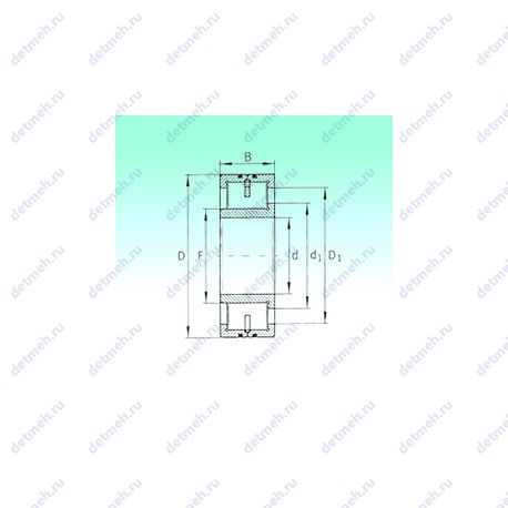 Подшипник LSL192316 чертеж