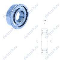 Чертеж подшипника NJ307F